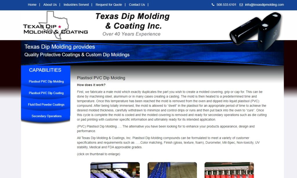 Texas Dip Molding & Coating, Inc.